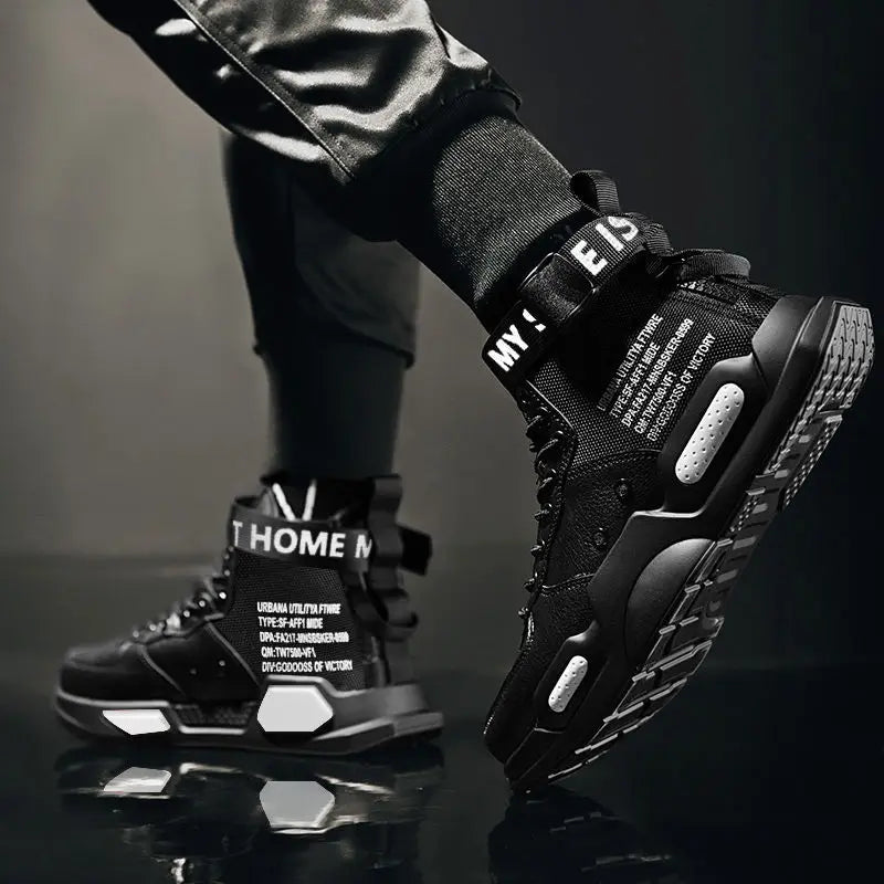 VOIDSTEP High-Top Leather — Grip & Airflow