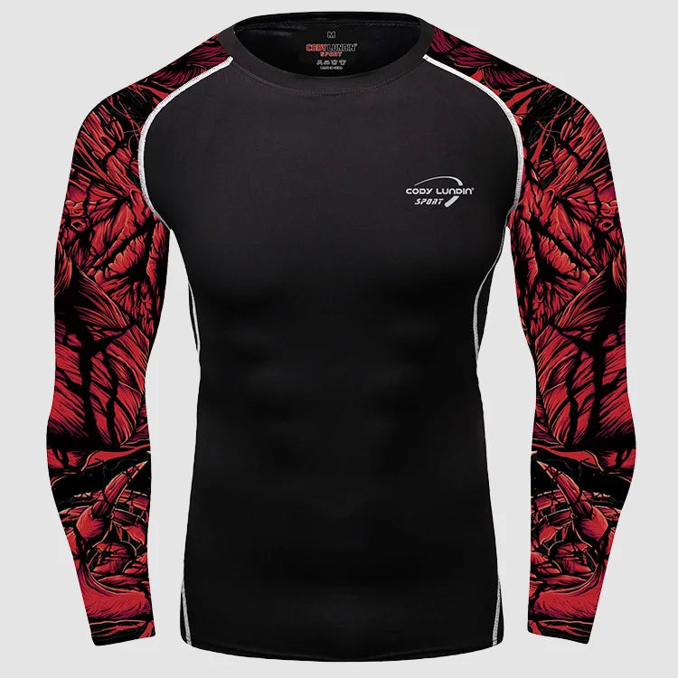 VORTEX//MMA Sublimation Rash Guard – High-Performance Combat Gear