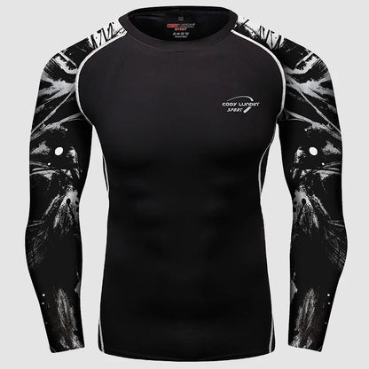 VORTEX//MMA Sublimation Rash Guard – High-Performance Combat Gear