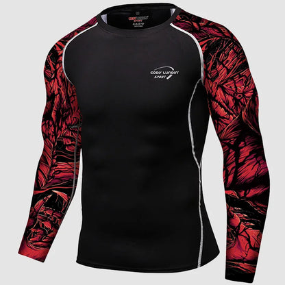 VORTEX//MMA Sublimation Rash Guard – High-Performance Combat Gear
