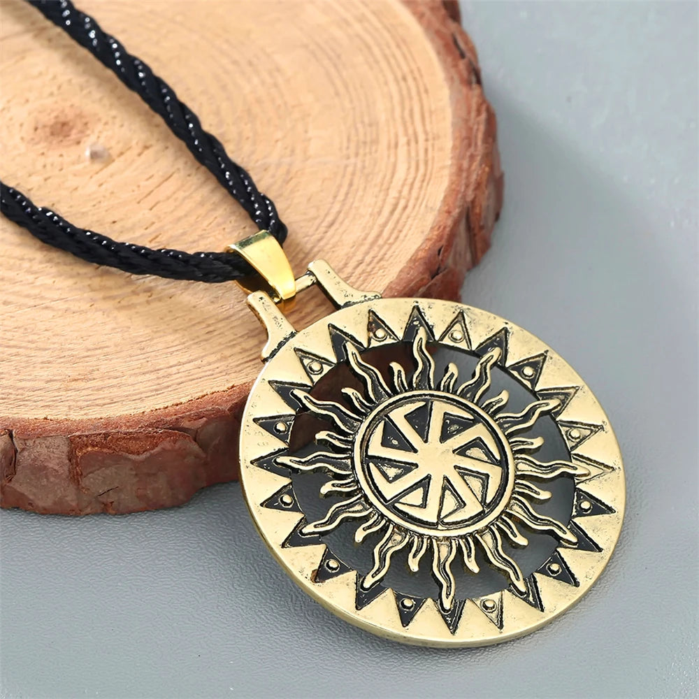 Solaris Kolovrat – Viking Sun Amulet Pendant Necklace