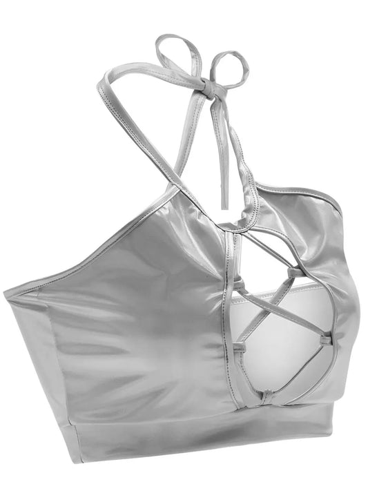 HoloStorm Metallic Halter
