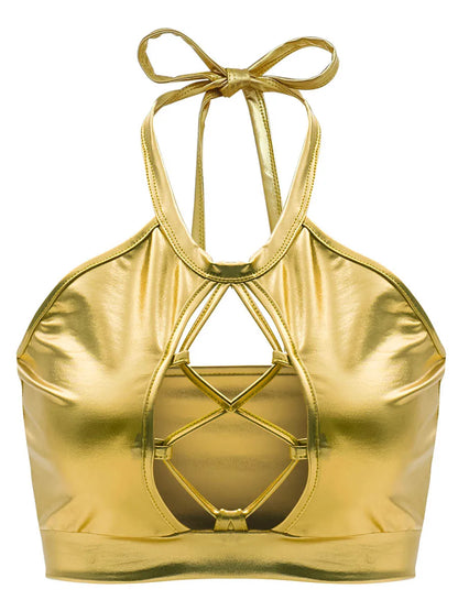 HoloStorm Metallic Halter