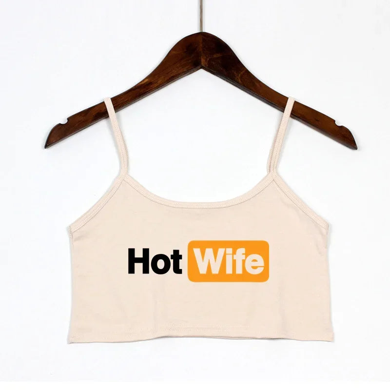 HotWife Vibes Crop Top