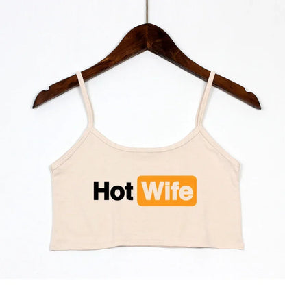 HotWife Vibes Crop Top