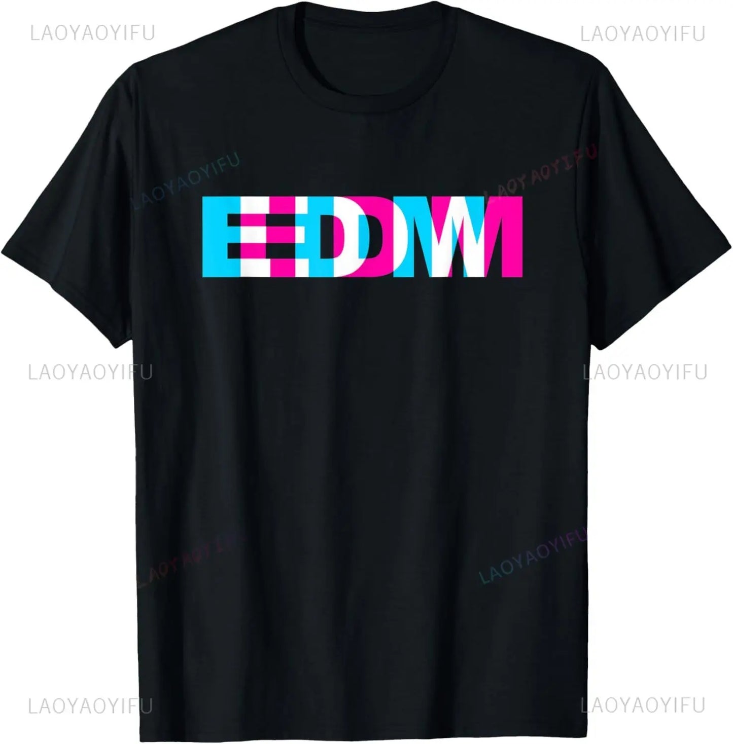 Trippy Glitch Cyber Tee