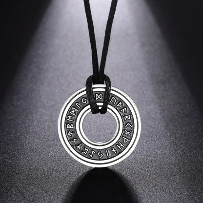Elder Futhark – Nordic Rune Pendant Necklace