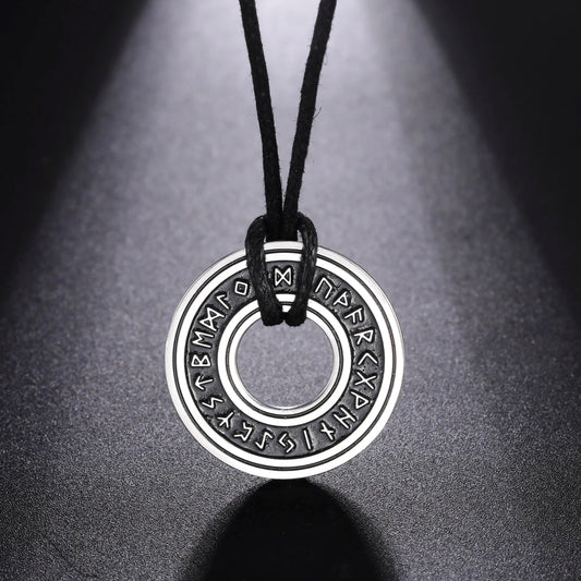 Elder Futhark – Nordic Rune Pendant Necklace