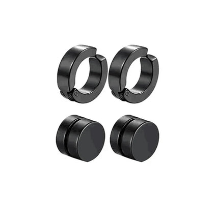 Cyber Edge Magnet Earrings Set