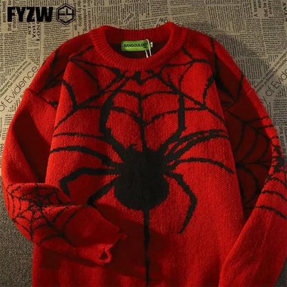 SpiderWave Retro Sweater