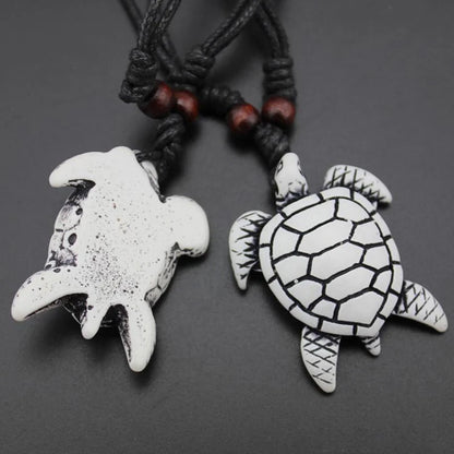 Tidebound – Yak Bone Tortoise Tribal Necklace