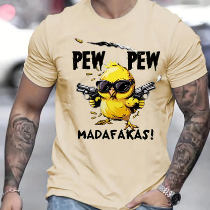 Pew Pew Madafaka – Cartoon Heat Tee