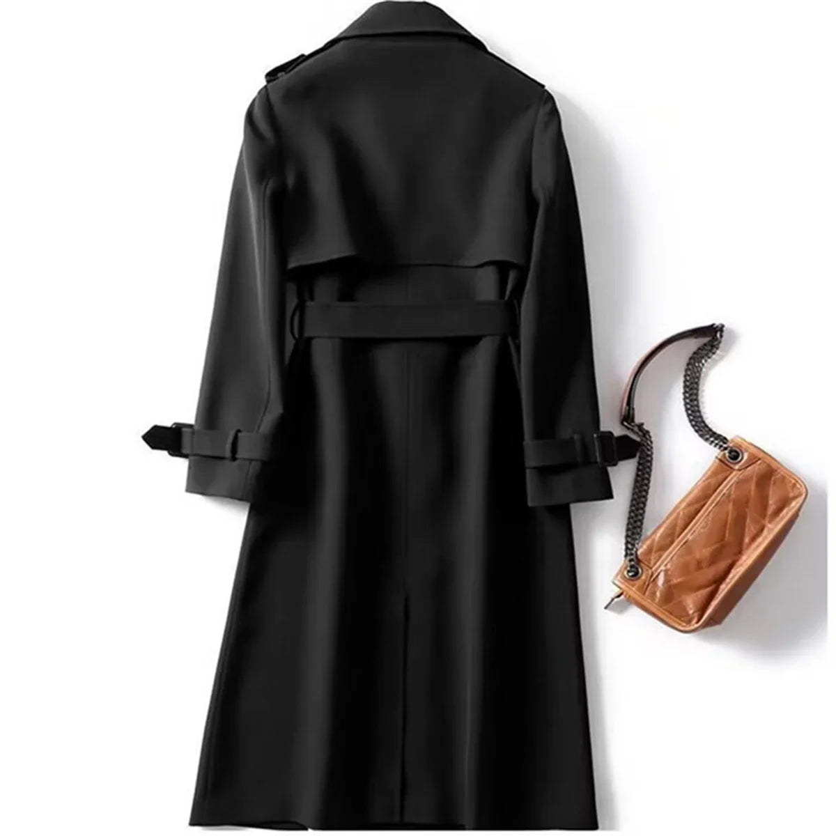 Cyberdelika Brit Noir Midi Coat