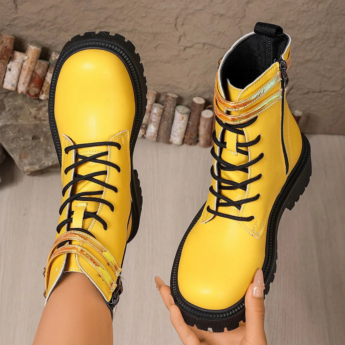 Lunar Pulse Platform Booties