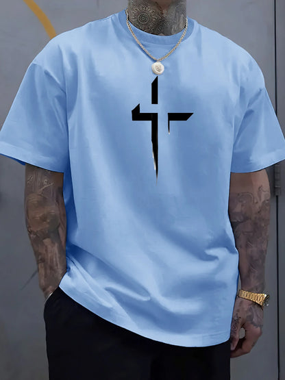 Reverse Cross Vibes – Summer Oversized Tee