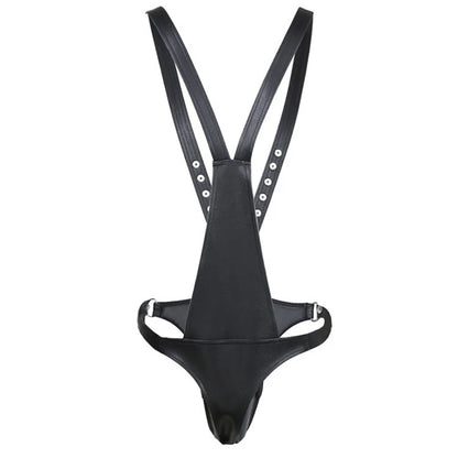 LUSTRA Cageframe Leather Chest Harness