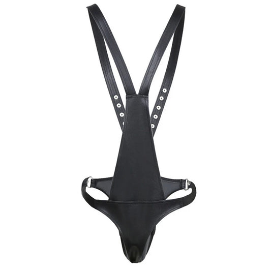 LUSTRA Cageframe Leather Chest Harness