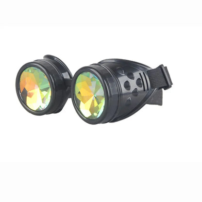SpikedRetro Steampunk Goggles – Gothic Punk Eyewear with Attitude