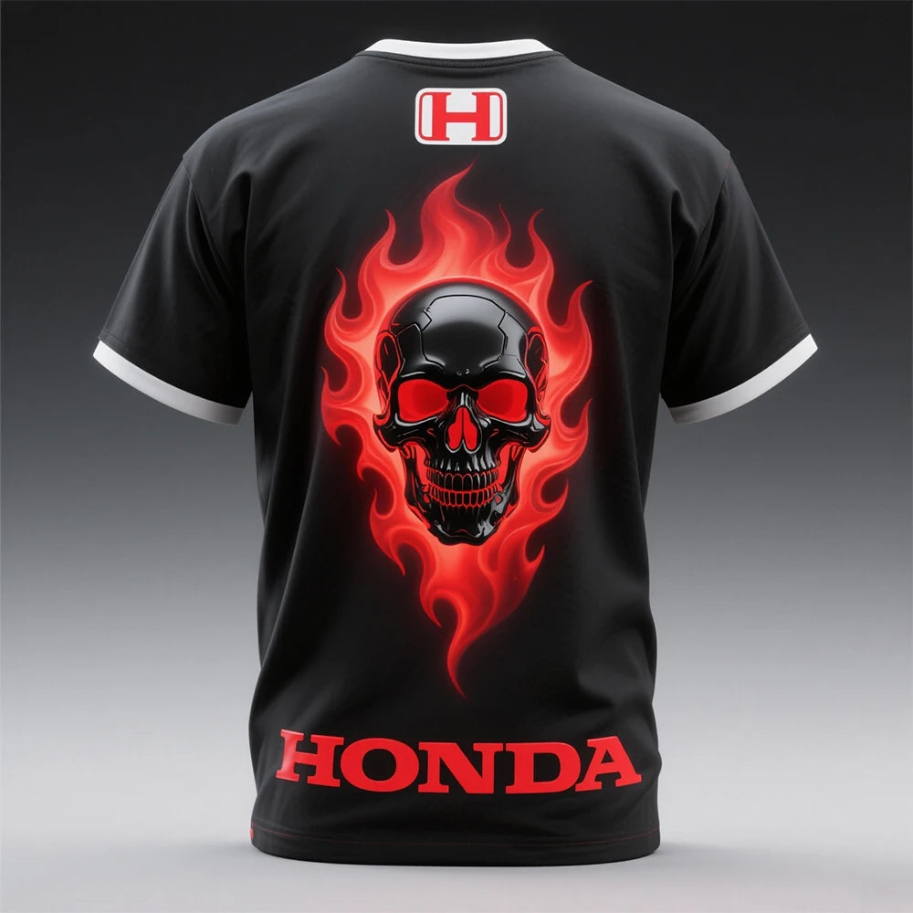 Neo-Honda VelocityMesh™ Cyber Rider Shirt – Breathable Futurist Streetwear