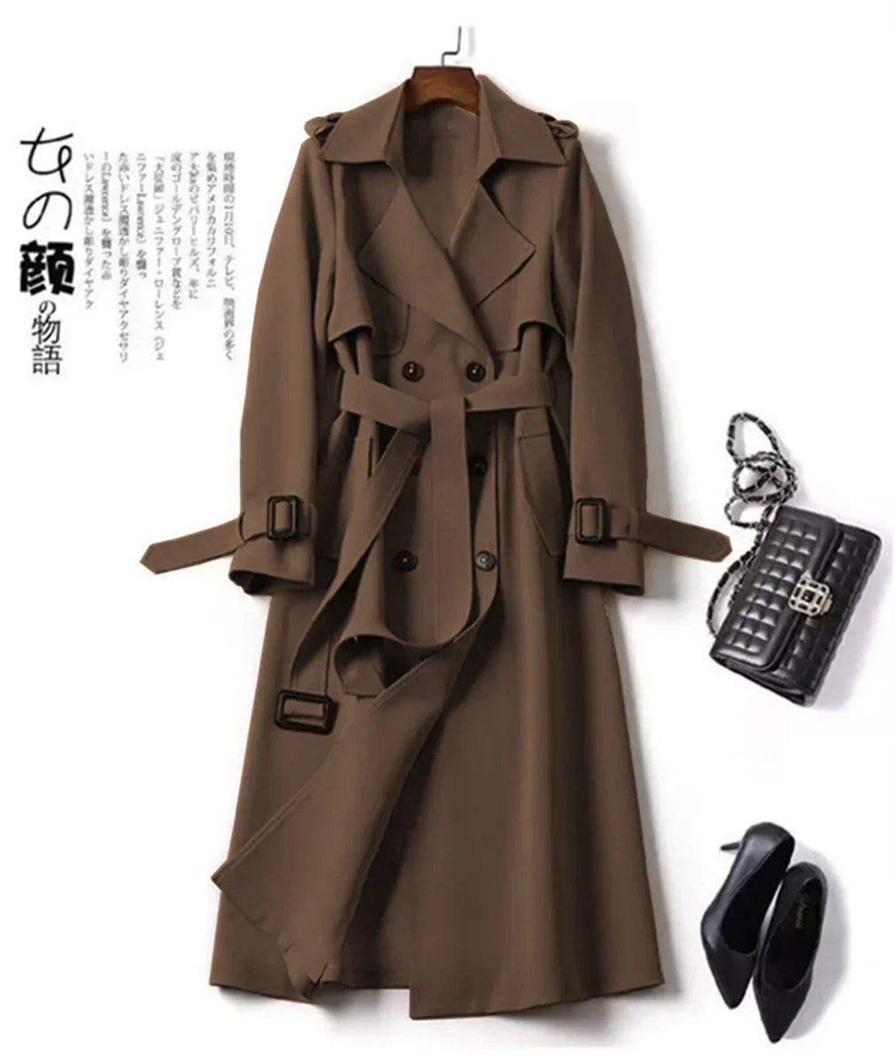 Cyberdelika Brit Noir Midi Coat