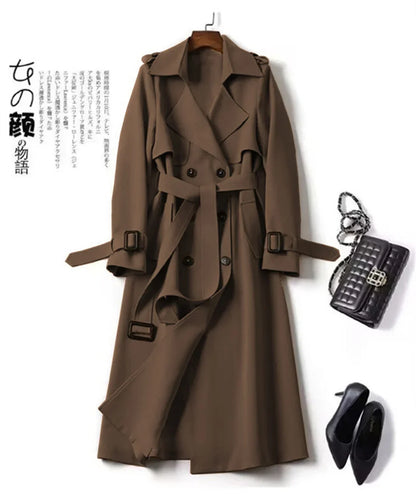Cyberdelika Brit Noir Midi Coat