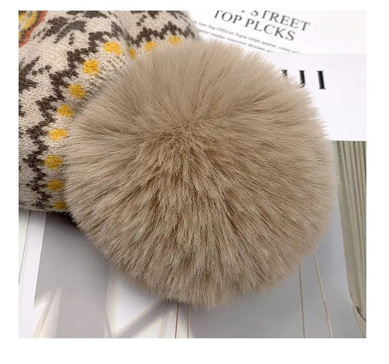 Frostflare – Premium Cashmere Wool Knit Winter Hat