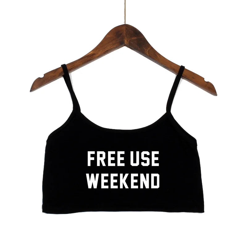 Weekend Mode Crop Top