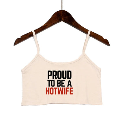 HotWife Vibes Crop Top