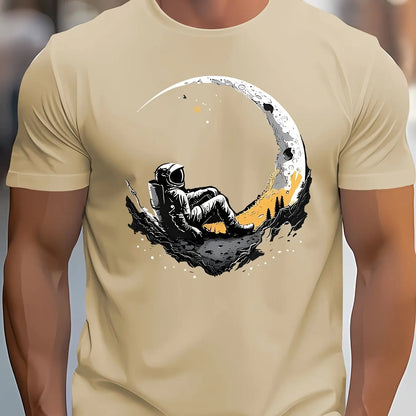 Lunar Drift Oversized Cyber Tee