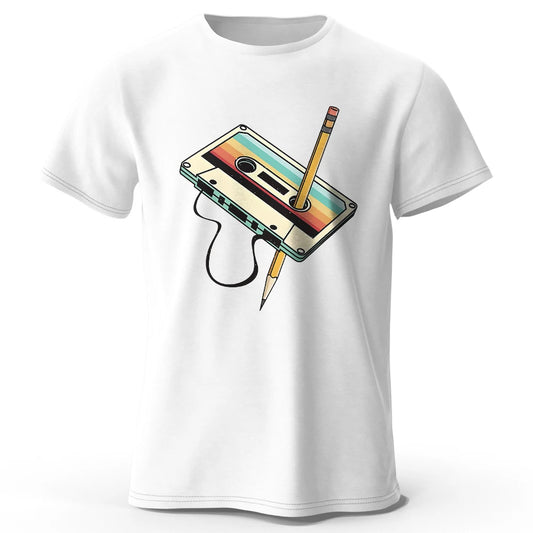 Retro Tape Vibes – Rewind Me Tee