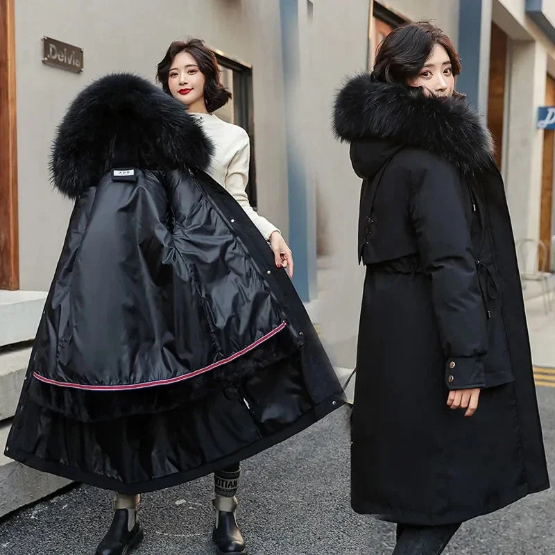 Arctic Halo Long Hooded Parka