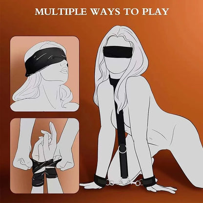 LUSTRA // Velvet Control - BDSM Restraint & Bondage KitLUSTRA // Velvet Control - BDSM Restraint & Bondage Kit