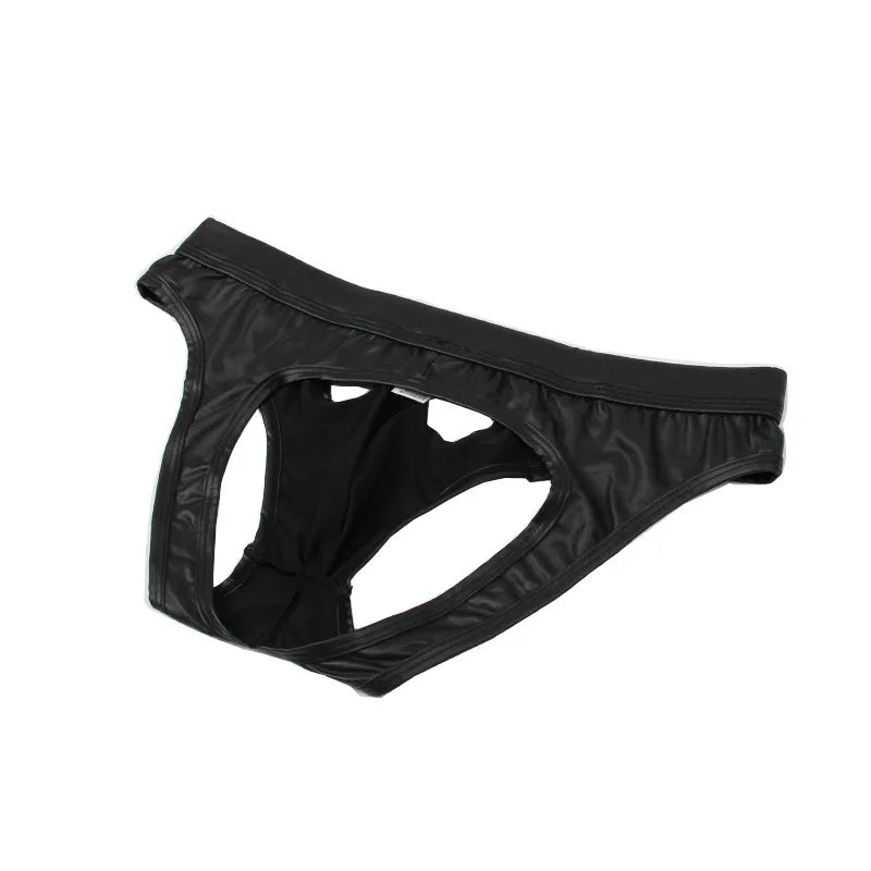 LUSTRA Obsidian Hollow-Back Jock-Thong