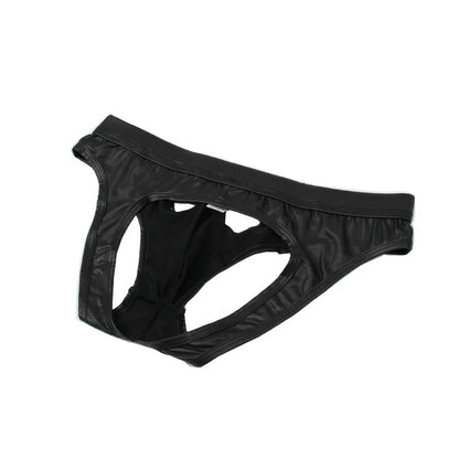 LUSTRA Obsidian Hollow-Back Jock-Thong