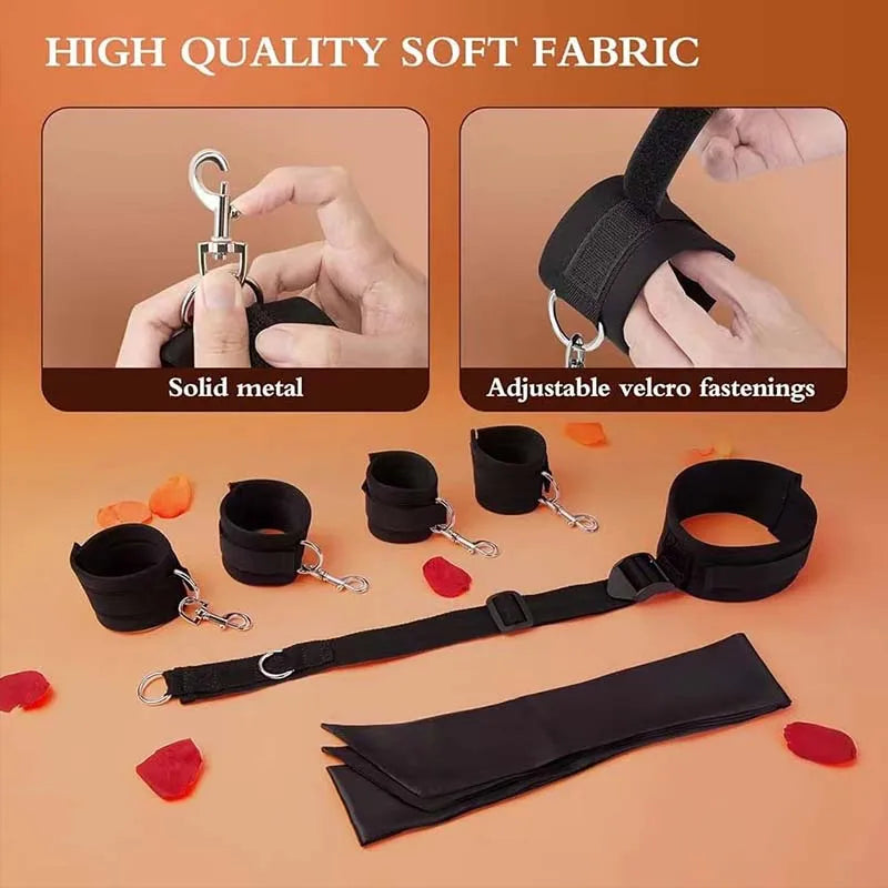 LUSTRA // Velvet Control - BDSM Restraint & Bondage KitLUSTRA // Velvet Control - BDSM Restraint & Bondage Kit
