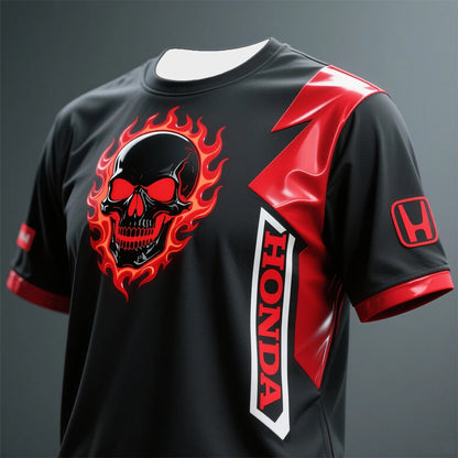 Neo-Honda VelocityMesh™ Cyber Rider Shirt – Breathable Futurist Streetwear