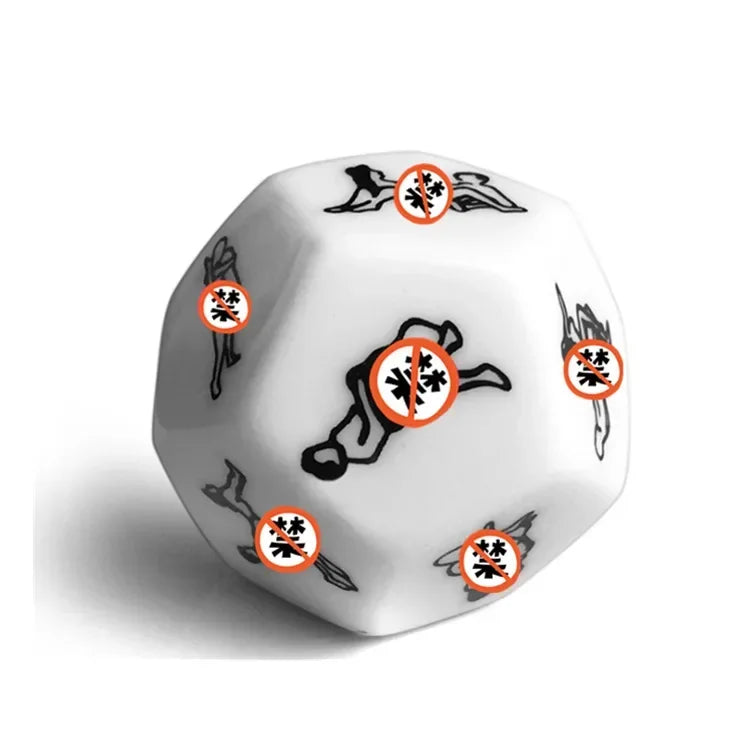 LUSTRA // Dice of Desire - 12-Sided Erotic Foreplay Game