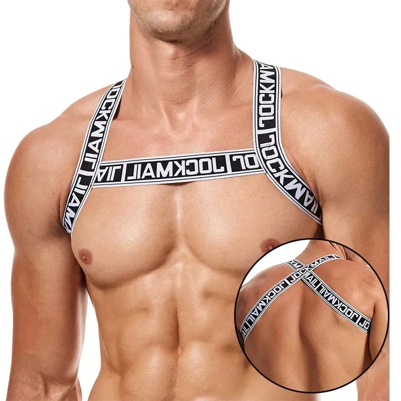 LUSTRA  Nightbound Embrace - Erotic Bondage Harness & Jock Set