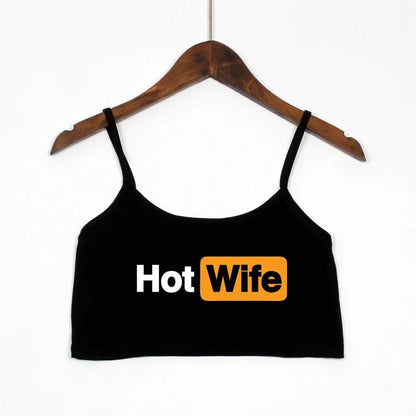HotWife Vibes Crop Top
