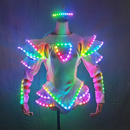 Luminous Bride LED Tutu Dress – Dance & Party Glow