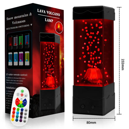 Neon Volcano Lamp