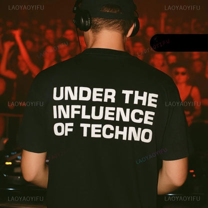 UNDER THE INFLUENCE Techno Tee — Unisex Graphic