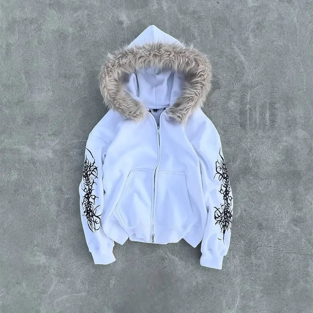 SkullPhase Wool Street Hoodie