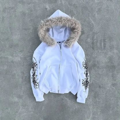 SkullPhase Wool Street Hoodie