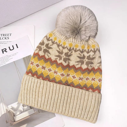 Frostflare – Premium Cashmere Wool Knit Winter Hat