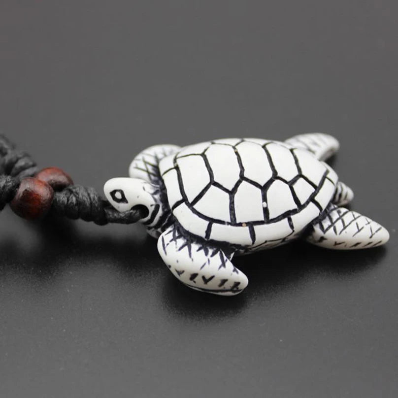 Tidebound – Yak Bone Tortoise Tribal Necklace