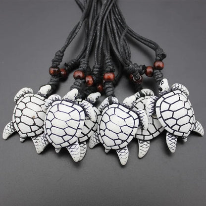 Tidebound – Yak Bone Tortoise Tribal Necklace
