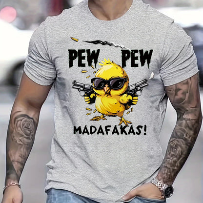 Pew Pew Madafaka – Cartoon Heat Tee