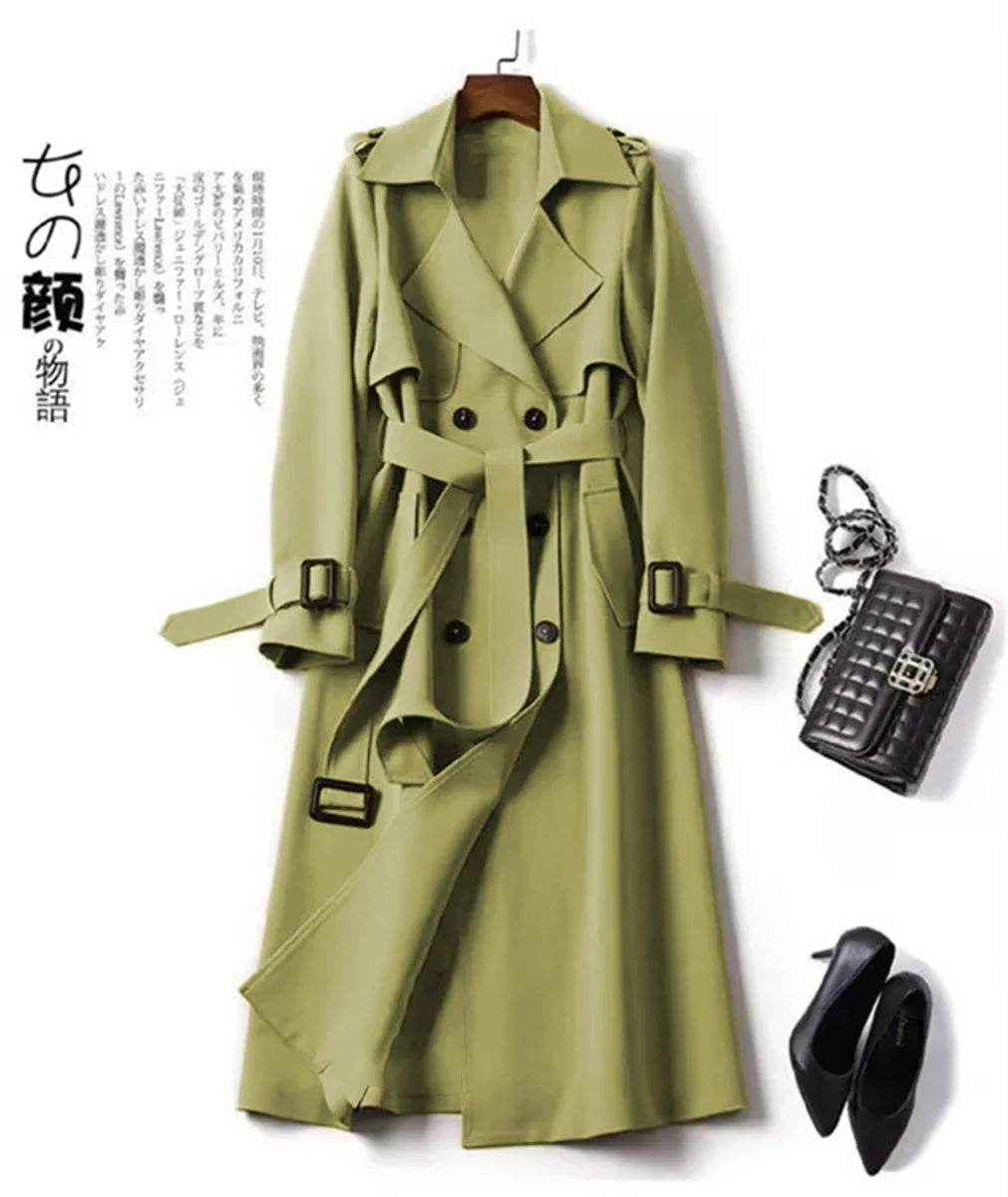 Cyberdelika Brit Noir Midi Coat