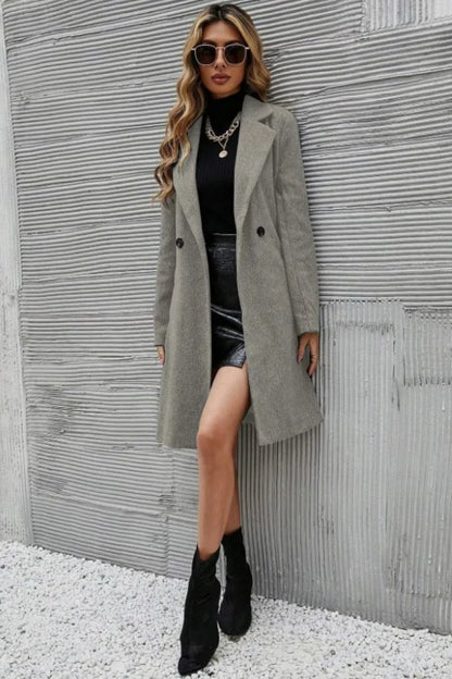 Aether Wool Longline Coat